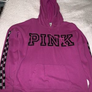 Pink hoodie